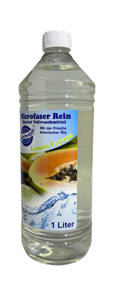 3 Liter Mikrofaser Rein Spezial Vollwaschmittel Sortenrein